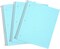 Office Durable Spiral Notebooks, 1 Subject, (Teal, Wide Ruled 3 Pack), 100 Sheets, Poly Pocket, Moisture Resistant Cover, Strong Chipboard Back, for School, Office, Business